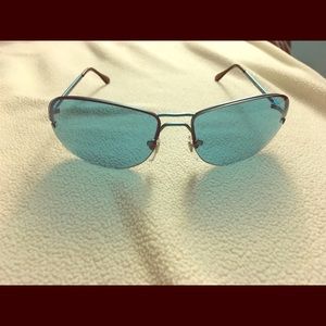 Versace blue sunglasses
